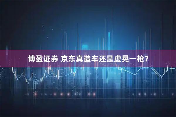 博盈证券 京东真造车还是虚晃一枪？